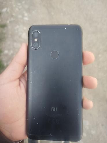 Redmi, Redmi Note 6 Pro, Б/у, 64 ГБ, цвет - Черный, 2 SIM