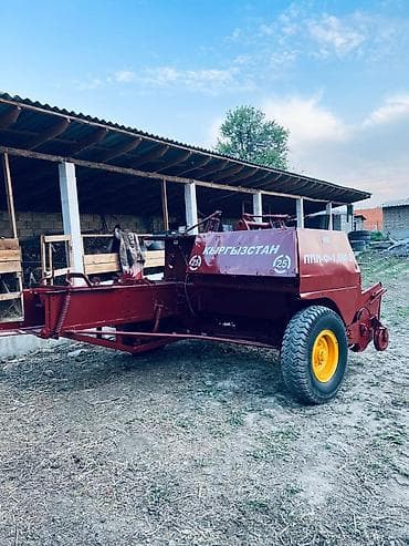 шина комбайн: Надписи на корпусе: «КЫРГЫЗСТАН», «ППЛ-Ф-1,6М-2». Цвет — бордовый — 2