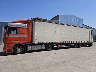 Транспорт: Тягач, DAF, 2011 г., Тентованный — 3