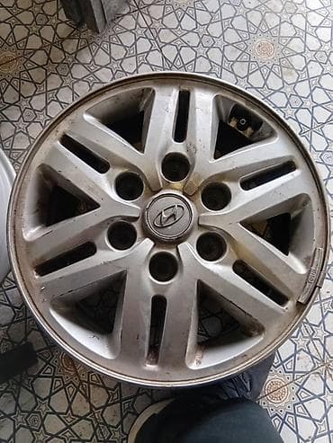 Транспорт: Литые Диски R 16 Hyundai, отверстий - 5 — 1