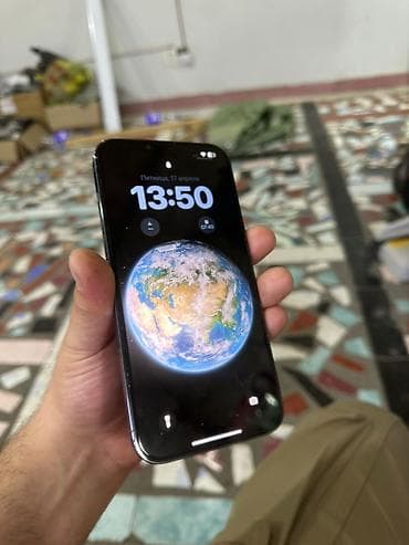 синяя тюрьма: IPhone 13 Pro Max, Б/у, 256 ГБ, Голубой, 79 % — 3