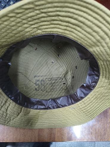 женский плащ в пол: Шляпа, Панама, Лето, Хлопок — 5