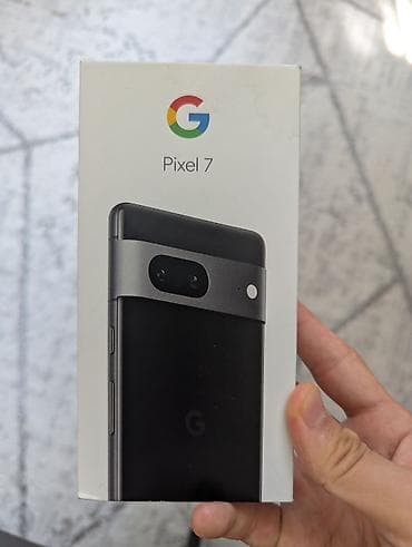 Google Pixel 7, Б/у, 128 ГБ, цвет - Черный, 2 SIM — 1