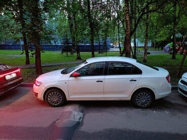Skoda: Skoda Rapid: 2015 г., 1.6 л, Автомат, Бензин, Седан — 2