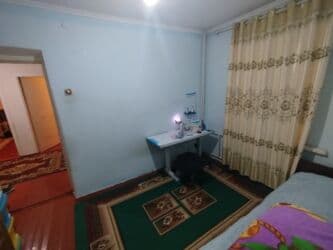 продажа квартир гостиничного типа в бишкеке: 3 бөлмө, 56 кв. м, 105-серия, 1 кабат, Косметикалык ремонт — 2