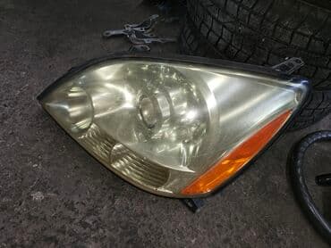 runx alex: Передняя левая фара Lexus 2004 г., Б/у, Оригинал, Япония — 1