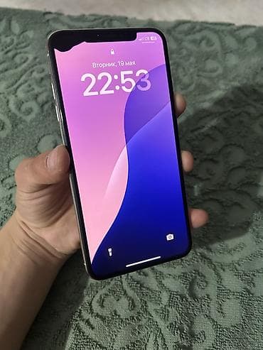 iphone hr: IPhone Xs Max, 256 ГБ, Серебристый, 80 % — 5