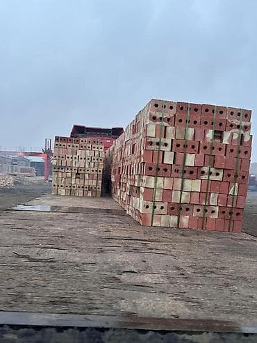 алма орук: Тешиктүү, Бышкан кирпич, Бирдик, 250×120×65 — 2