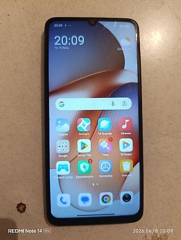 13c: Redmi, Redmi 13C, Б/у, 256 ГБ, цвет - Черный, 2 SIM — 3