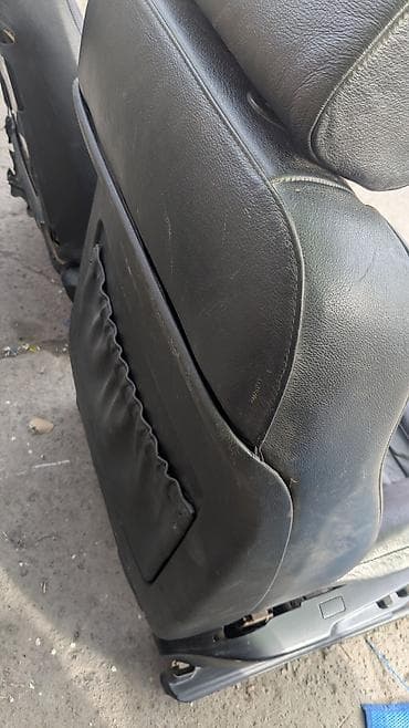 двигатели бмв: Комплект сидений, Кожа, BMW 2001 г., Б/у, Оригинал, Германия — 3