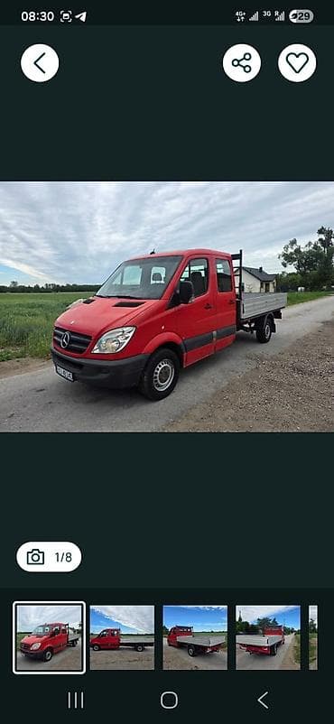 lada priors: Грузовик, Mercedes-Benz, Дубль, 3 т, Б/у — 7