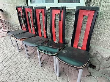 Детская мебель: Стул для кухни, Железо, цвет - Серый — 2