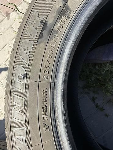 nx: Шины 225 / 60 / R 18, Лето, Б/у, Комплект, Внедорожные (АТ/МТ), Yokohama — 2