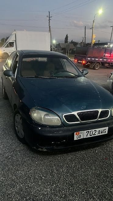 Унаа: Daewoo Lanos: 1997 г., 1.5 л, Кол менен иштөөчү, Бензин, Седан — 5