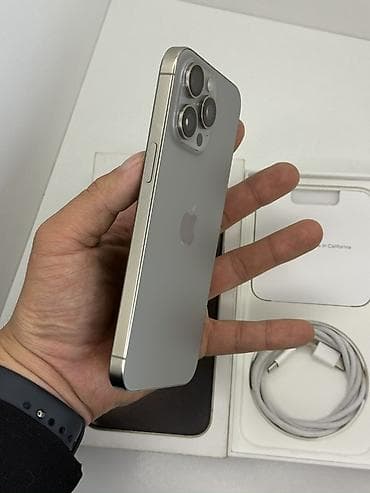 свет аренда: IPhone 15 Pro Max, Б/у, 512 ГБ, Natural Titanium, Коробка, Защитное стекло, Кабель, 88 % — 6