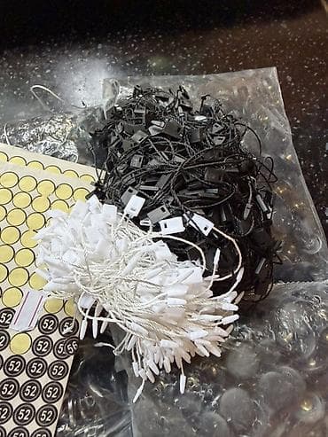 Набор фурнитуры и расходников для одежды и маркировки товаров. За всё — 3