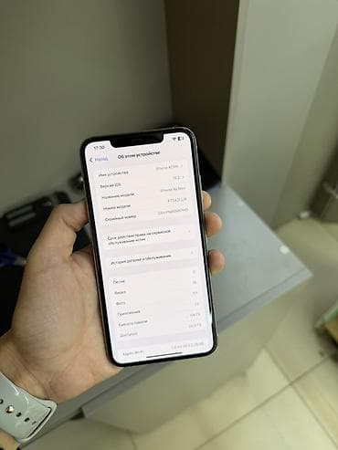 apple 4: IPhone Xs Max, Б/у, 64 ГБ, Серебристый, 79 % — 2