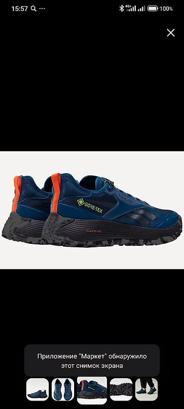 рюкзак для бега: Треккинговые кроссовки Reebok с мембраной GORE-TEX - Назначение — 4