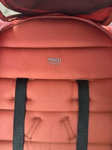Прогулочная коляска Mow Baby, цвет терракотовый - Компактная at lalafo.kg Прогулочная коляска Mow Baby, цвет терракотовый - Компактная