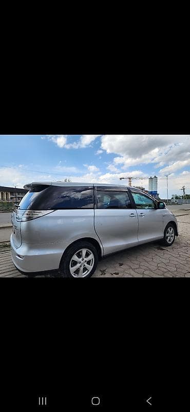 спада багажник: Toyota Estima: 2007 г., 2.4 л, Автомат, Гибрид, Минивэн — 8