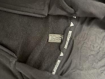 Мужская толстовка, S, Adidas, Новый, цвет - Черный, Бесплатная доставка — 3