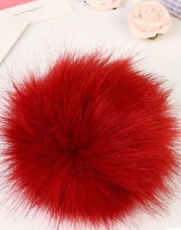 шапка с ушками которые поднимаются купить: Помпон для шапки, цвет "Красно бурая лисица", искусственный — 2