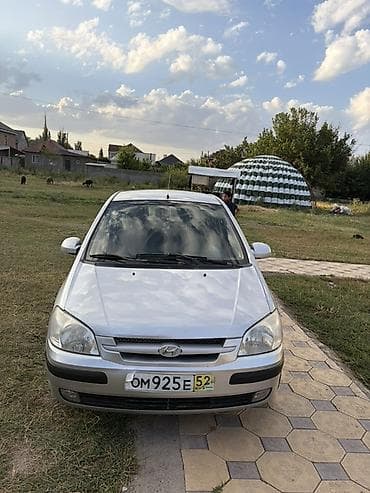 Hyundai Getz: 2004 г., 1.6 л, Кол менен иштөөчү, Бензин, Хетчбек — 2