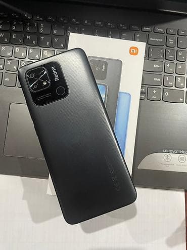 intel core: Redmi, Redmi 10C, Колдонулган, 64 ГБ, түсү - Кара, 2 SIM — 1