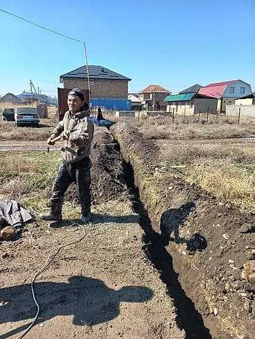 кладка заборов: Сантехник канализации водопровод траншей сантехник сантехник — 5