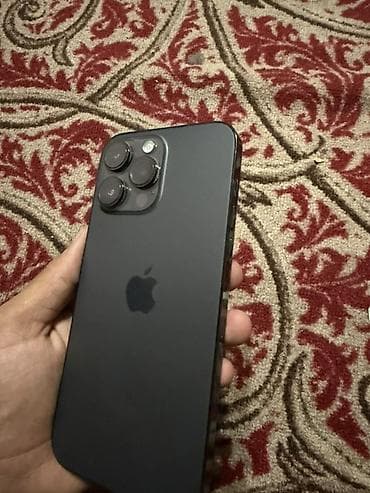 айыон 12 про макс: IPhone 14 Pro Max, Б/у, 256 ГБ, Black Titanium, Защитное стекло, Чехол, 79 % — 3