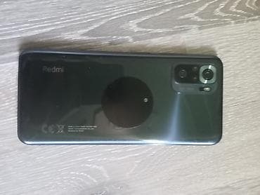Уюлдук телефондор жана аксессуарлар: Redmi, Redmi Note 10, Колдонулган, 64 ГБ, түсү - Кара, 2 SIM — 2