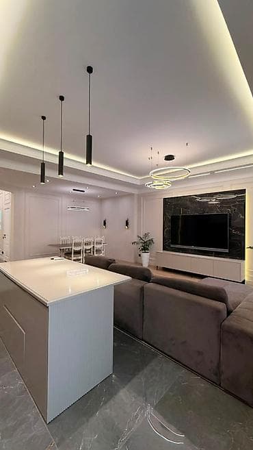Батирлер: 4 бөлмө, 148 м², Асанбай мкр Элитка, 7 кабат, Евро оңдоо — 9