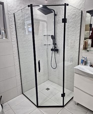 solutions upper: 🚿 Трапециевидные душевые перегородки из стекла | Под заказ — 3