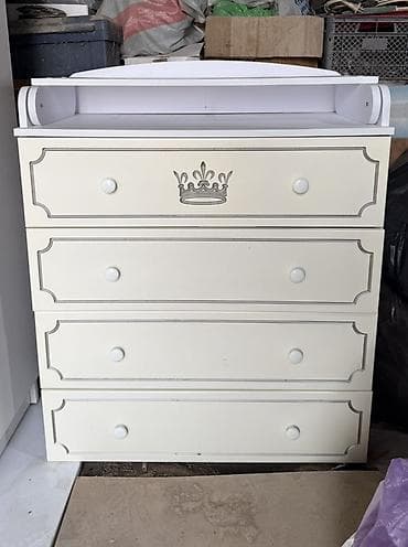 комоды для новорожденных: Комод с пеленальным столиком - Тип: комод для детской с — 1