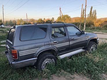 багажник 4runner: Toyota 4Runner: 1993 г., 2.5 л, Механика, Дизель, Внедорожник — 9
