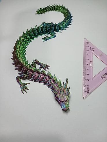 Спорт жана эс алуу: Артикуляционная фигурка дракона - Материал: пластик/полимер. - — 1