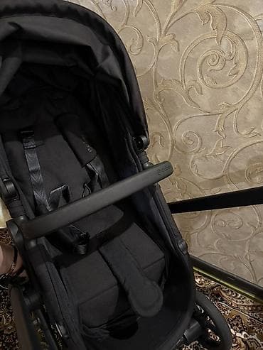 для новорожденых: Коляска, Cybex, цвет - Черный, Б/у, Самовывоз, Бесплатная доставка — 4