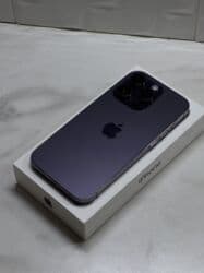 айфон 14 про max: IPhone 14 Pro, Б/у, 256 ГБ, Deep Purple, Коробка, 76 % — 5
