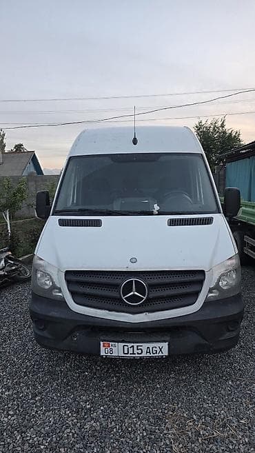 авто в рассрочку спринтер: Mercedes-Benz Sprinter, белый фургон (длинная база, высокий крыш) — 2