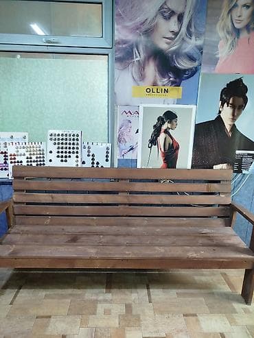 дерево мебель: Скамейка Дерево, Со спинкой, Без крыши — 2