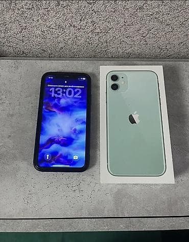 13 pro max 128: IPhone 11, Зеленый, Коробка — 3