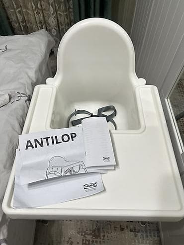 magic glip: Детский высокий стульчик для кормления IKEA ANTILOP с подносом. В — 2