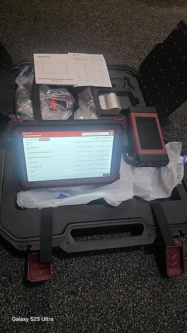 Авто тейлөө жабдуулары: Профессиональный автосканер (диагностический планшет + выносной — 6