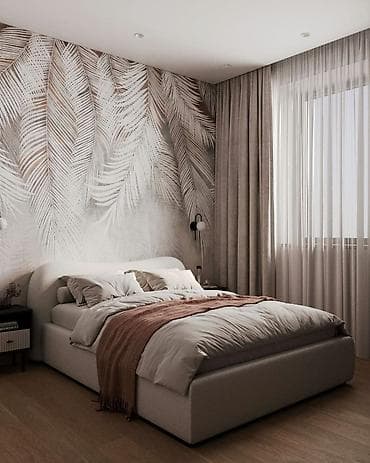 Тушкагаздарды чаптоо: Услуги поклейки обоев и декоративных покрытий - Профессиональная — 9