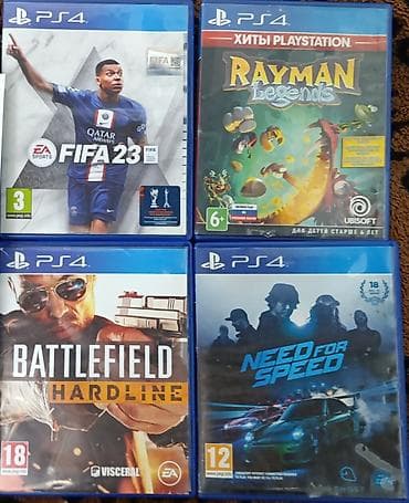 игры на sony playstation 4: Коллекция дисков для PS4 (в коробках): - FIFA 23 — футбольный — 1