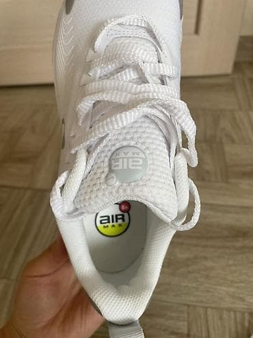 nike 95: Женские кроссовки Nike Air Max из Америки.Оригинал,38 размер,белые — 5
