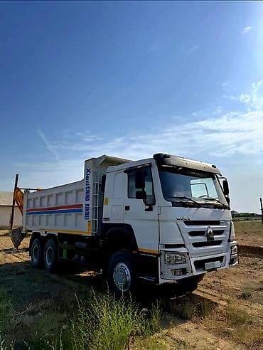 Услуга Самосвал HOWO песок, щебень, грунт, топурак