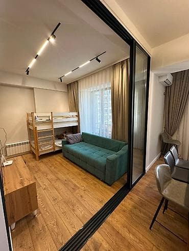 61: 2 комнаты, 61 м², Асанбай мкр Элитка, 6 этаж, Дизайнерский ремонт — 1