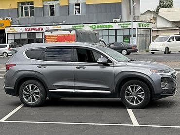 Транспорт: Hyundai Santa Fe: 2019 г., 2.4 л, Автомат, Бензин, Кроссовер — 7