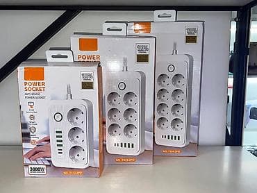 soft box: Сетевой удлинитель Power Socket T423-2PD - 6 розеток стандарта EU — 1